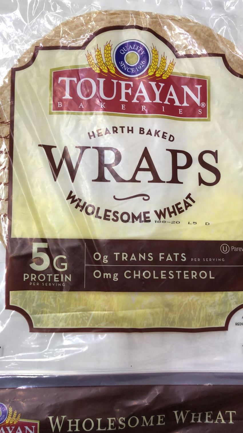 Toufayan Wraps Wholesome Wheat - 312gm - Daily Fresh Grocery