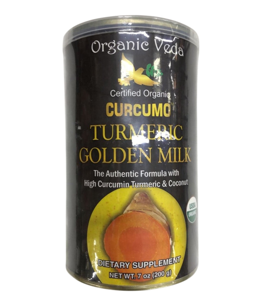 Organic Veda Curcumo Turmeric Golden Milk - 200gm - Daily Fresh Grocery