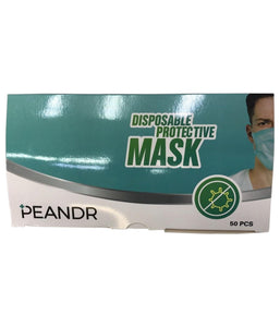 Peandr Disposable Protective Mask - 50 Pcs - Daily Fresh Grocery