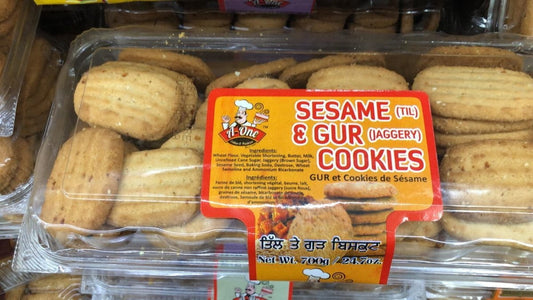 A-1 Sesame (Til) & Guru (Jaggery) Cookies / (700g) - Daily Fresh Grocery