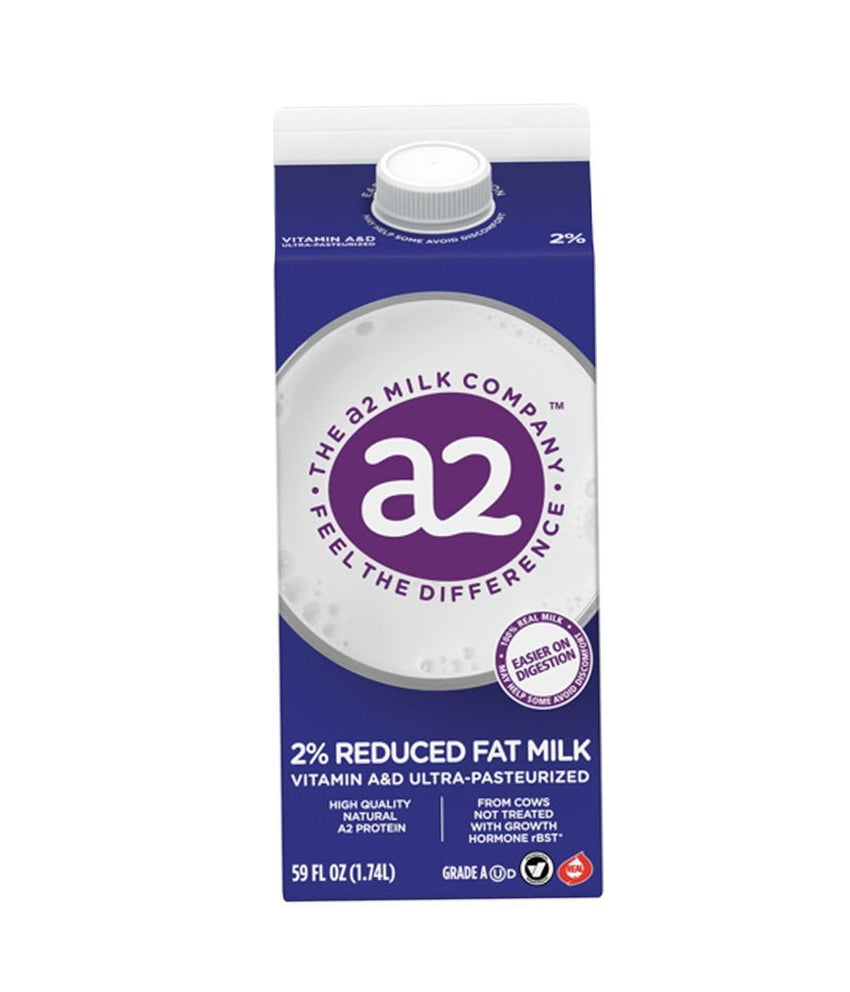 a2 2% Reduced Fat Milk - 1.74 Ltr - Daily Fresh Grocery