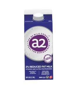 a2 2% Reduced Fat Milk - 1.74 Ltr - Daily Fresh Grocery