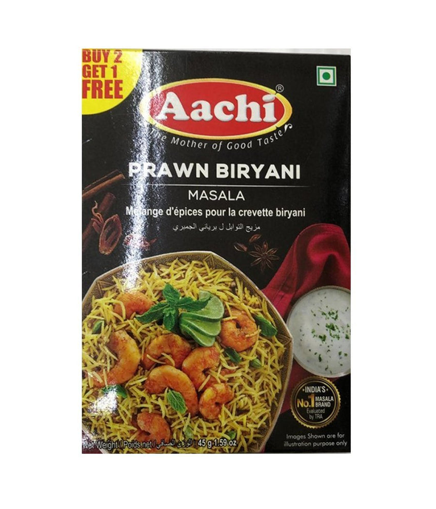 Aachi Prawn Biryani Masala - 45gm - Daily Fresh Grocery