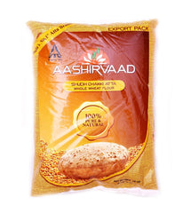 Aashirvaad Whole Wheat Flour - 20 lbs - Daily Fresh Grocery