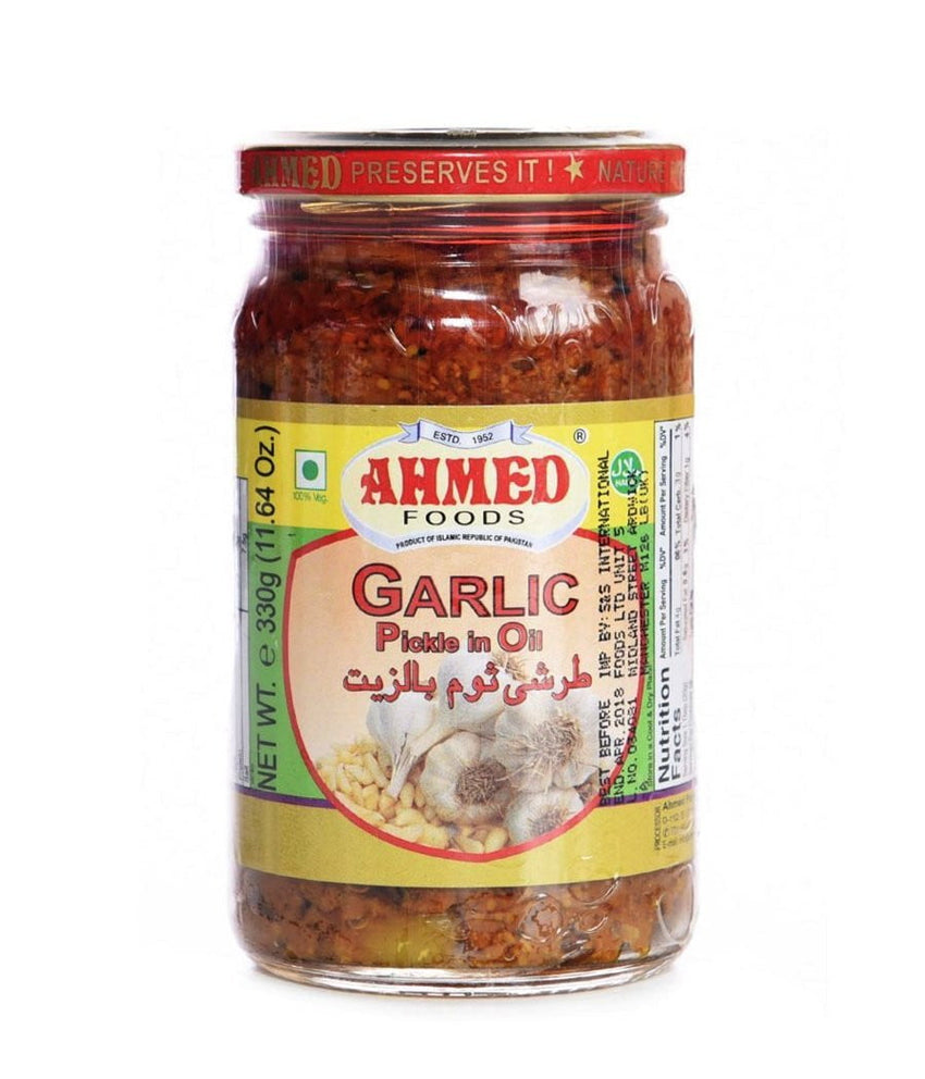 Ahmed Foods Garlic Pickle - 330 Gm - Daily Fresh Grocery