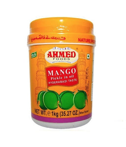 Ahmed Foods Mango Pickle in Oil - 1 Kg - Daily Fresh Grocery