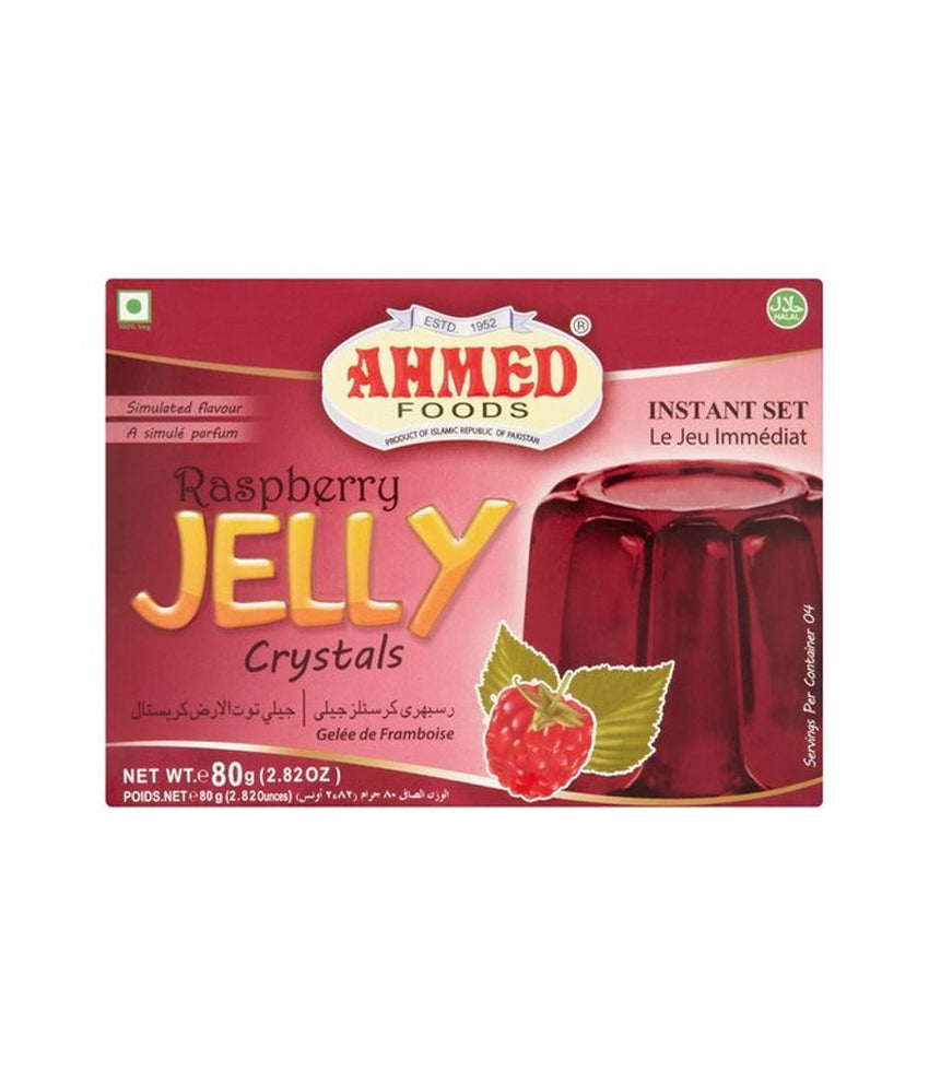 Ahmed Foods Raspberry Jelly Crystals - 80gm - Daily Fresh Grocery