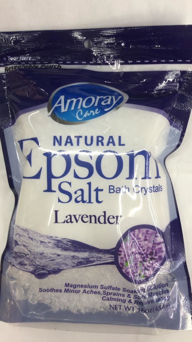 Amoray Care Epsom Salt Lavender - 454gm - Daily Fresh Grocery
