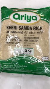 Ariya Keeri Samba Rice - 5kg - Daily Fresh Grocery