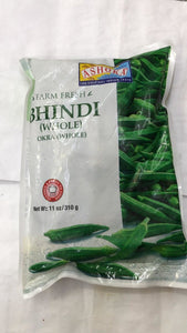 Ashoka Farm Fresh Bhindi Whole (Okra Whole) - 310 Gm - Daily Fresh Grocery