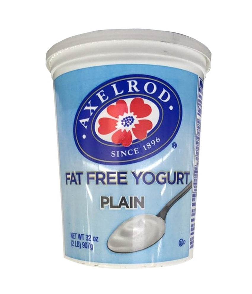 Axelrod Fat Free Yogurt Plain - 907 Gm - Daily Fresh Grocery