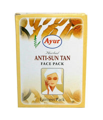 Ayur Anti Sun-Tan Fairness Face Pack (3.5 oz / 100 gram) - Daily Fresh Grocery