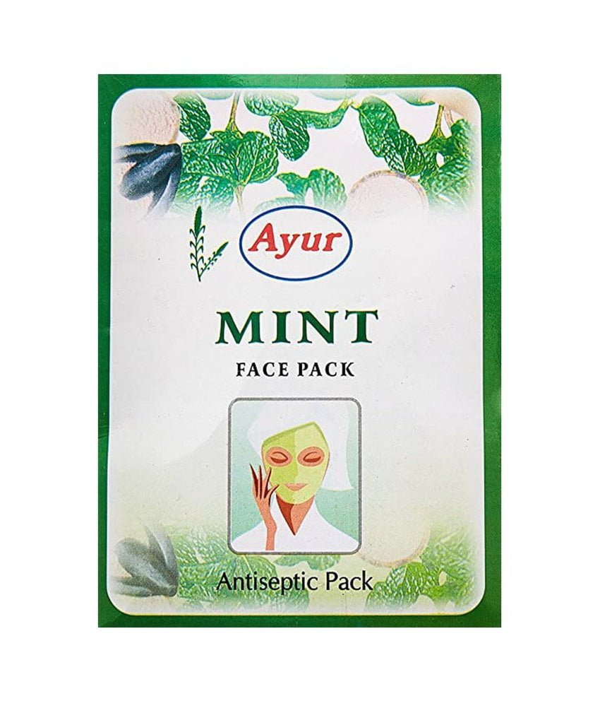 Ayur Mint Antiseptic Face Pack  3.5 oz / 100 gram - Daily Fresh Grocery
