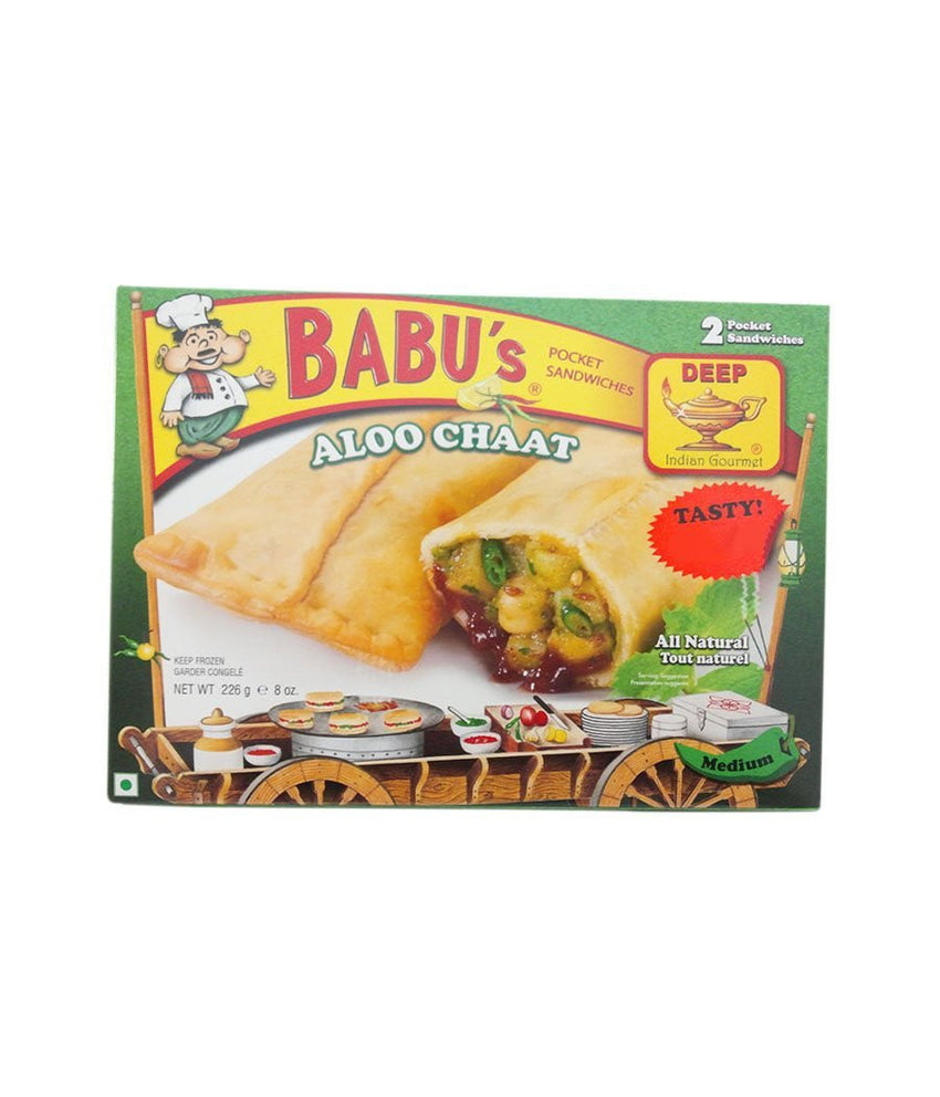 Babu's Aloo Chaat Pocket Sandwich - Daily Fresh Grocery