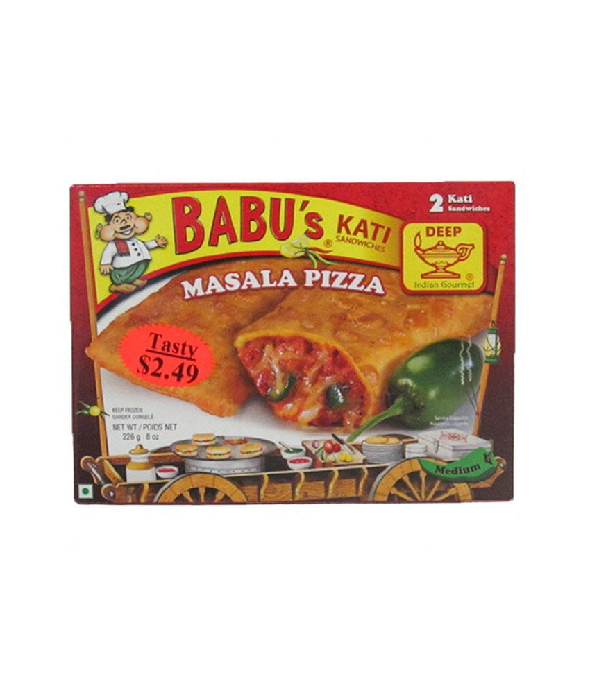 Babu's Masala Pizza Pocket Sandwich