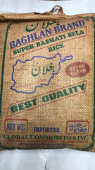 Baghlan Super Basmati Sela Rice - 20 Lbs - Daily Fresh Grocery