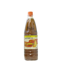 Bansi Kachi Ghani Mustard Oil - 1 Liter - Daily Fresh Grocery