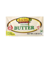 Bansi Unsalted Butter - 453 Gm - Daily Fresh Grocery