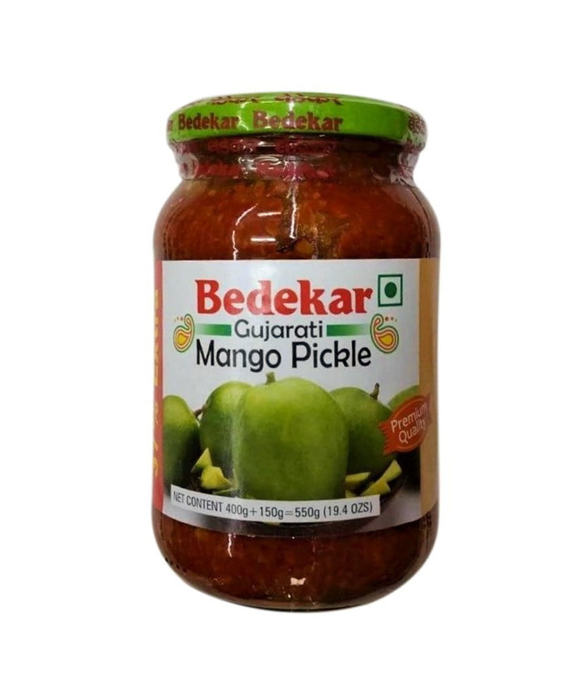 Bedekar Gujarati Mango Pickle - 550 Gm - Daily Fresh Grocery