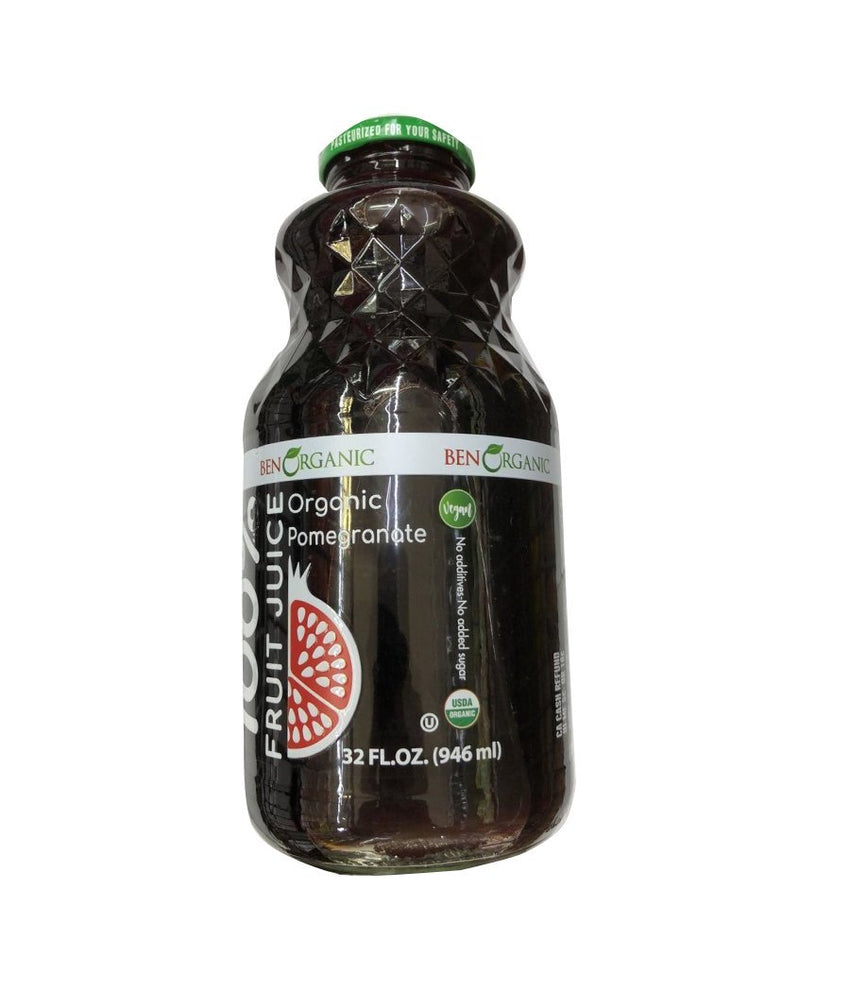 Ben Organic Pomegranate Fruit Juice - 946ml - Daily Fresh Grocery