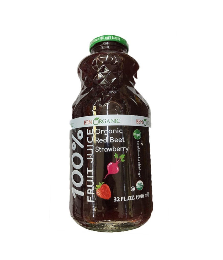 Ben Organic Red Beet Strawberry - 946ml - Daily Fresh Grocery