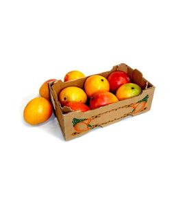 Boxed Haden (Yellow-Red) Mangoes About 9 Count - Daily Fresh Grocery