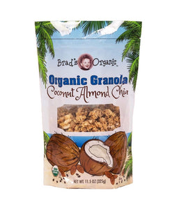 Brad's Organic Organic Granola Coconut Almond Chia - 325 Gm - Daily Fresh Grocery