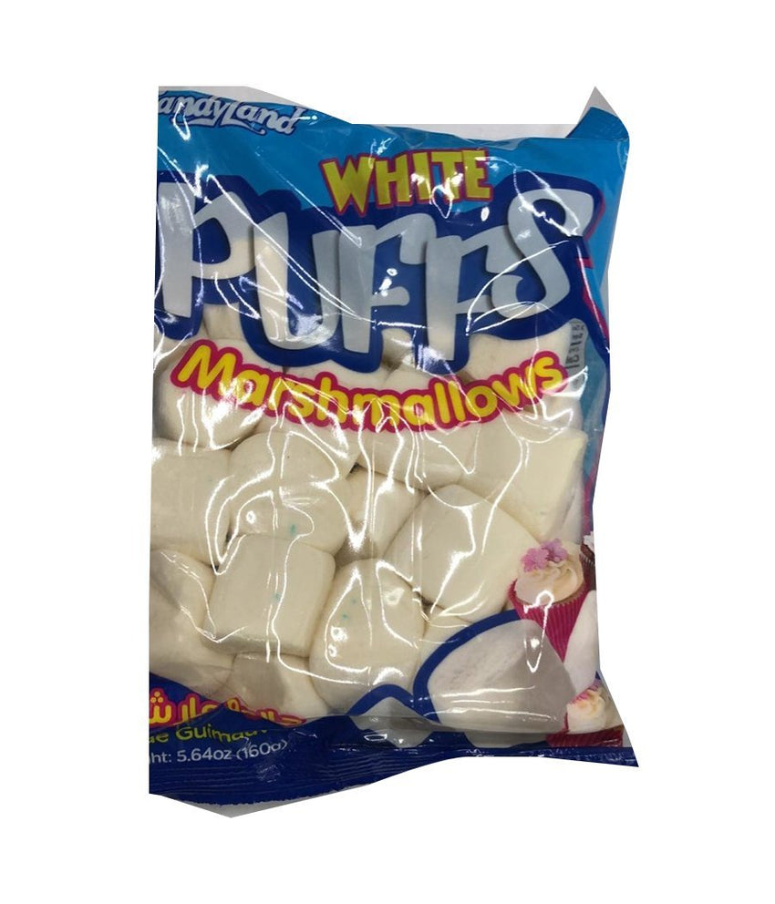 Candyland White Puffs Marshmallows - 160 Gm - Daily Fresh Grocery