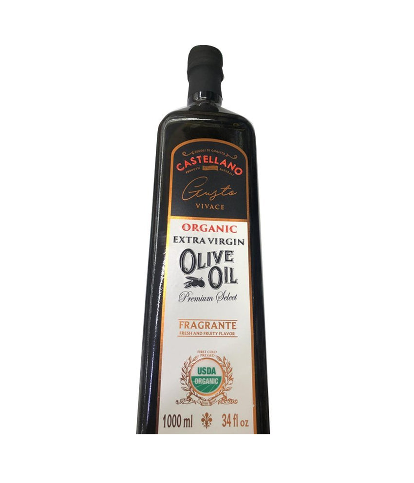 Castellano Organic Extra Virgin Olive Oil - 1000 Ml - Daily Fresh Grocery