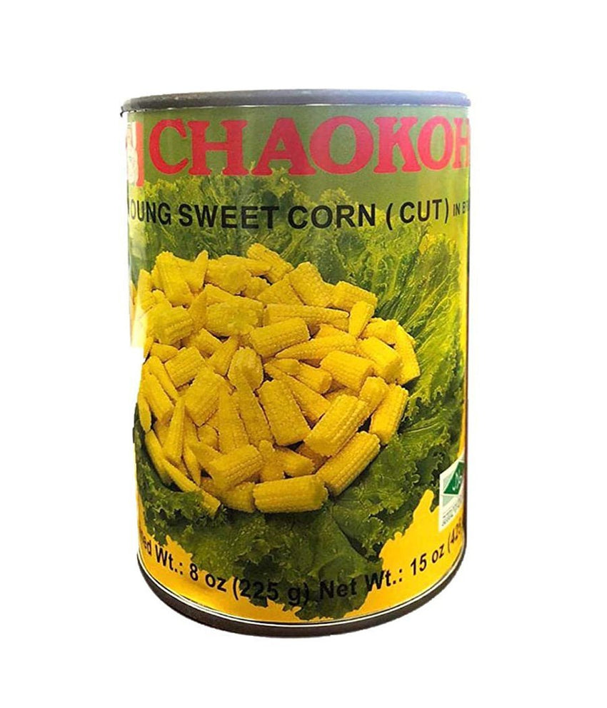 CHAOKOH Young Sweet Corns 15oz - Daily Fresh Grocery