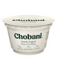 Chobani Greek Yogurt Non-Fat Plain - 14 Gm - Daily Fresh Grocery