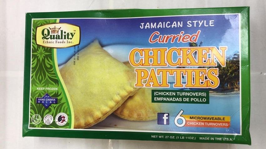 Curried Chicken Patties - 1 Lbs - Daily Fresh Grocery
