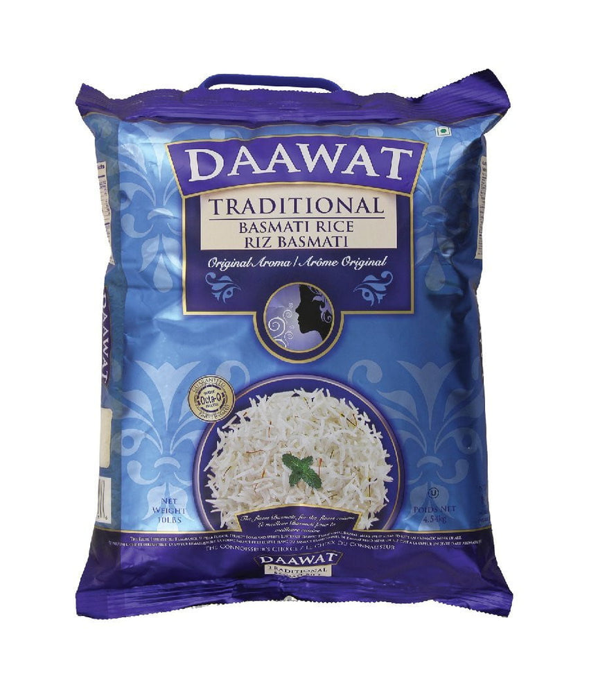 Daawat Traditional Basmati Rice - 10 lbs - Daily Fresh Grocery