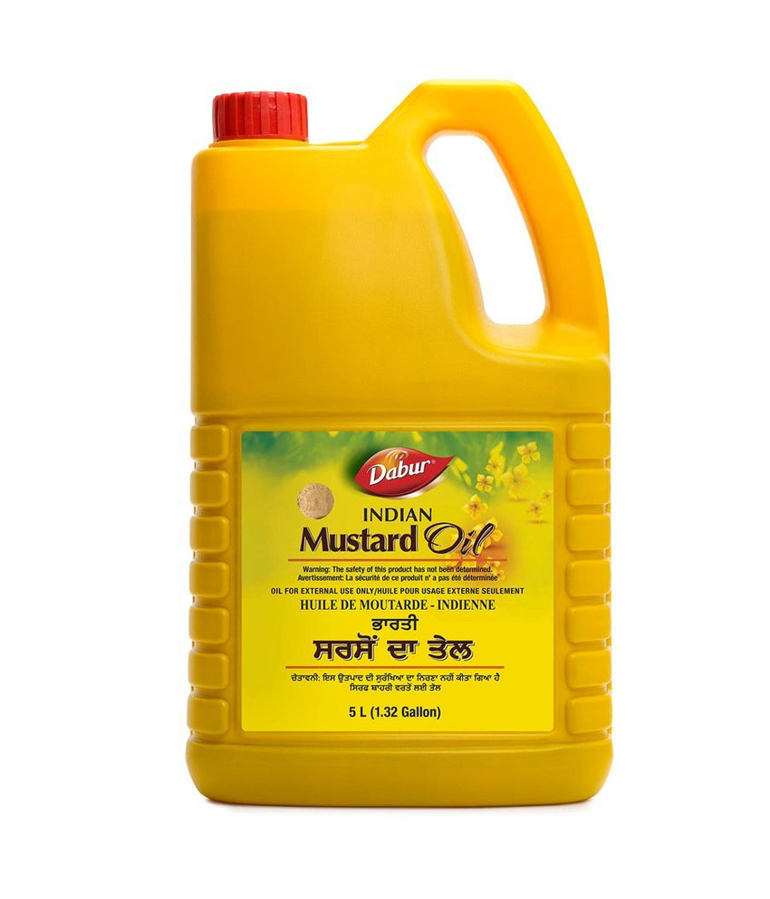 Dabur - Indian Mustard Oil - 5ltr - Daily Fresh Grocery
