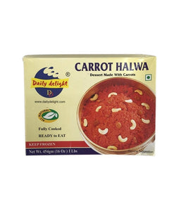 Daily Delight Carrot Halwa 454g - Daily Fresh Grocery