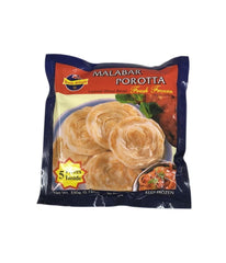 Daily Delight Fresh Frozen Malabar Porotta 330g - Daily Fresh Grocery