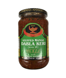 Deep Dabla Keri Stuffed Mango Pickle In Oil 10 oz - Daily Fresh Grocery