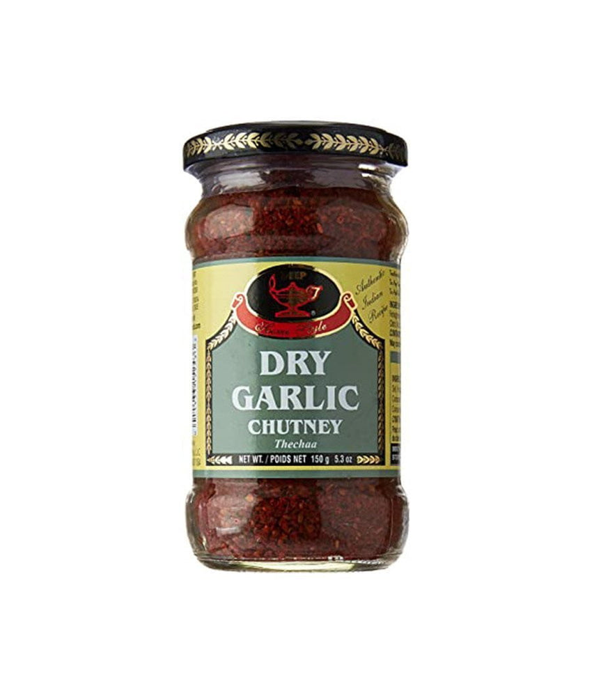 Deep Dry Garlic Chutney 5.3 oz / 150 gram - Daily Fresh Grocery