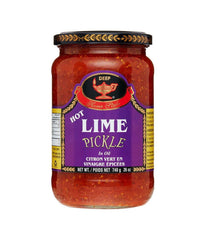 Deep Hot Lime Pickle In Oil 10 oz - Daily Fresh Grocery