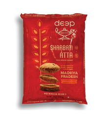 Deep Sharbati Atta Whole Wheat - 10 lbs - Daily Fresh Grocery