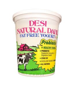 Desi Fat Free Yogurt 2 lb / 907 gms - Daily Fresh Grocery