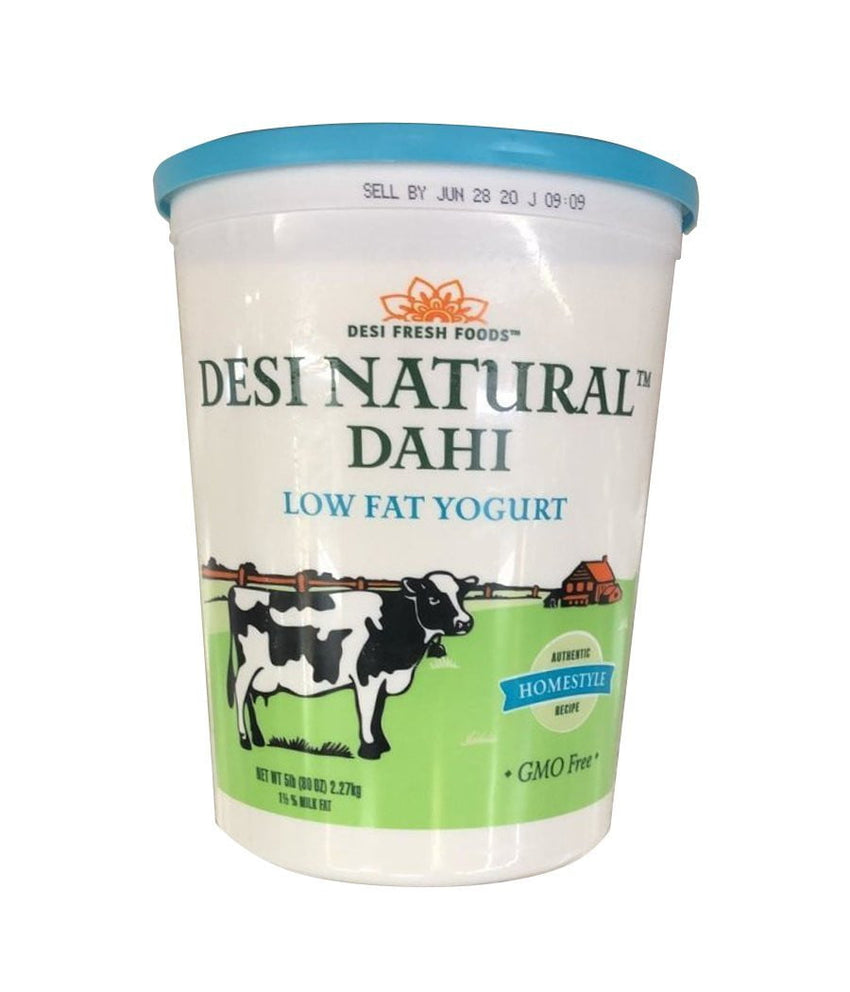 Desi Natural Dahi Low Fat Yogurt - 2.27 Kg - Daily Fresh Grocery