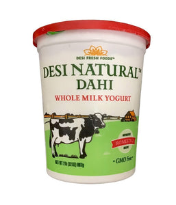 Desi Natural Dahi Whole Milk Yogurt - 907 Gm - Daily Fresh Grocery