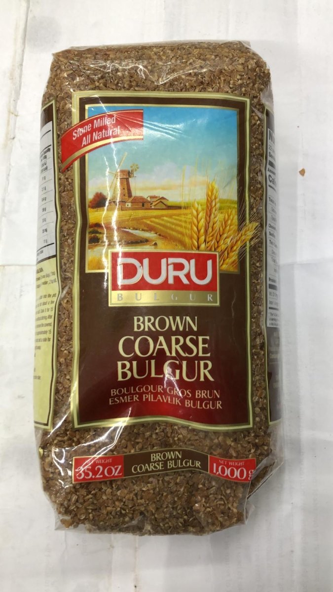 DURU Bulgur Brown Coarse Bulgur - 1 Kg. - Daily Fresh Grocery