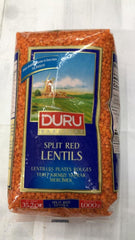 DURU Split Red Lentils - 1 Kg. - Daily Fresh Grocery