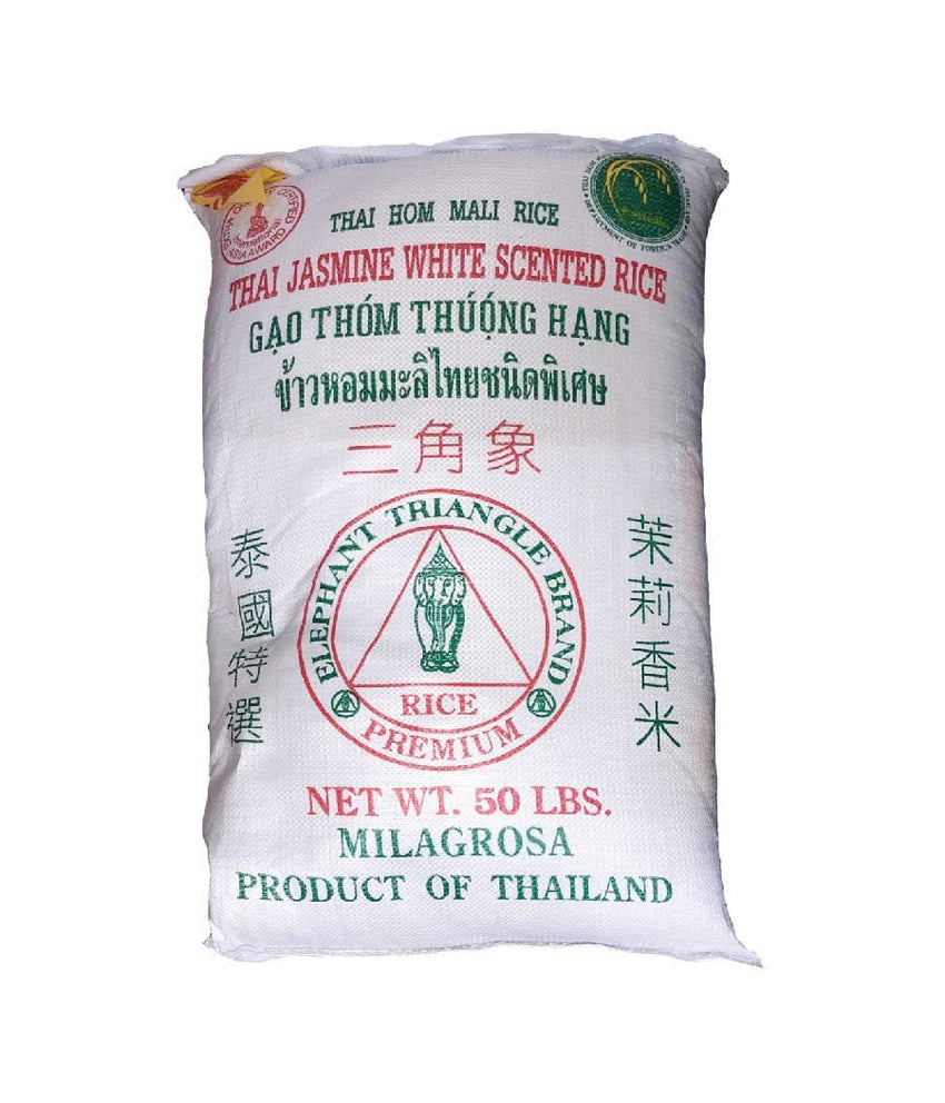 Elephant Triangle Brand Premium Rice - 50 lbs - Daily Fresh Grocery