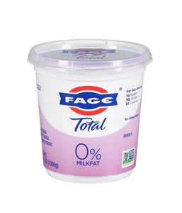 FAGE Total 0% Milk Fat - 1000 Gm - Daily Fresh Grocery