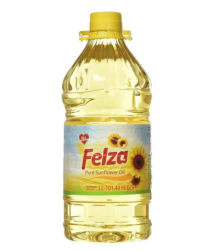 Felza Pure Sunflower Oil - 3 Ltr - Daily Fresh Grocery
