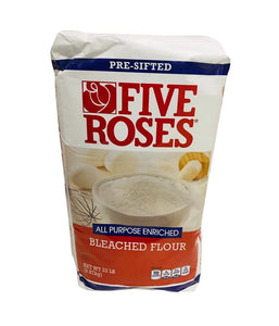 FIVE ROSES - All Purpose Enriched Bleached Flour - 22Lbs - Daily Fresh Grocery