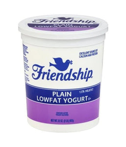 Friendship Plain Lowfat Yogurt - 907 Gm - Daily Fresh Grocery